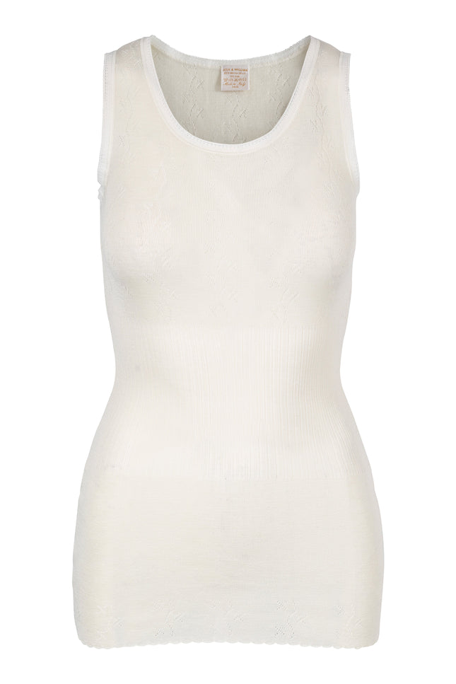 Vera & William | Lace U-Singlet Tank VINTAGE