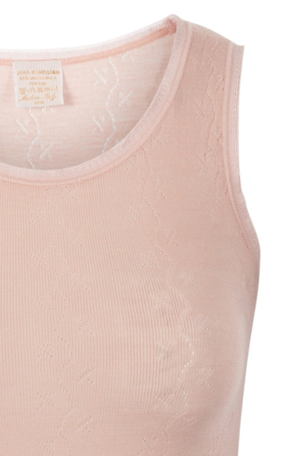 Vera & William | Lace U-Singlet Tank VINTAGE