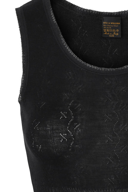 Vera & William | Lace U-Singlet Tank VINTAGE