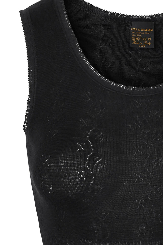 Vera & William | Lace U-Singlet Tank VINTAGE