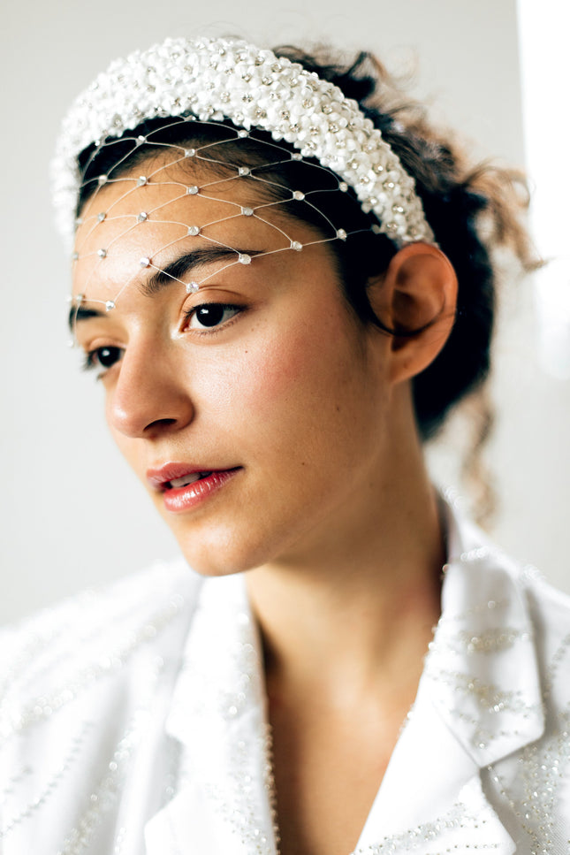 Eva Oherjus I Fleur Crown with Veil