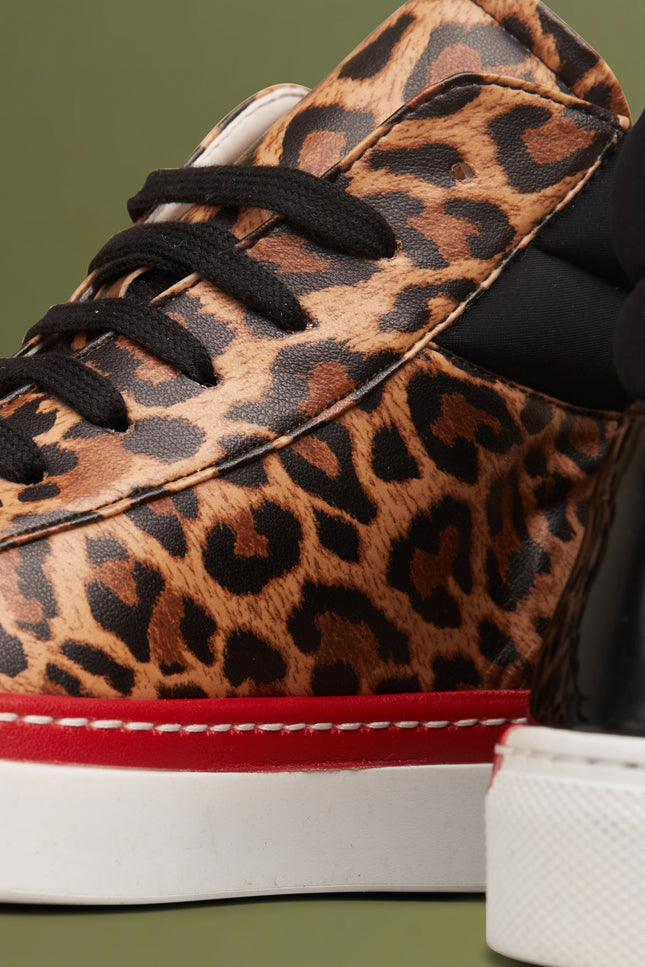O2 Monde | Sneakers Laurie leopard
