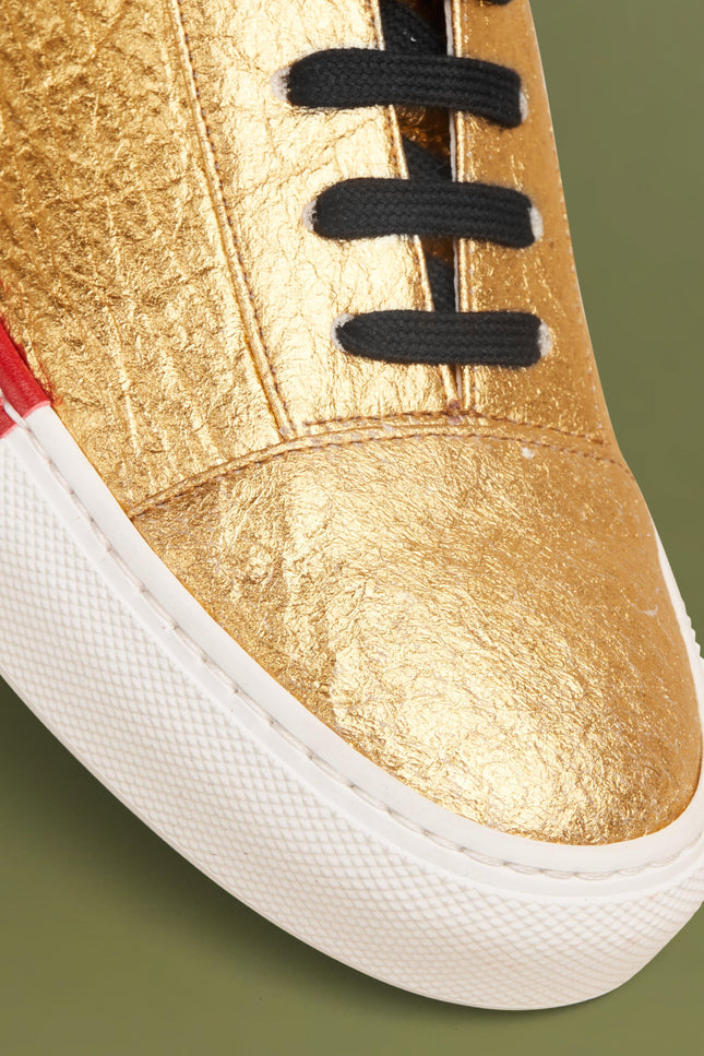 O2 Monde | Laurie Sneakers gold