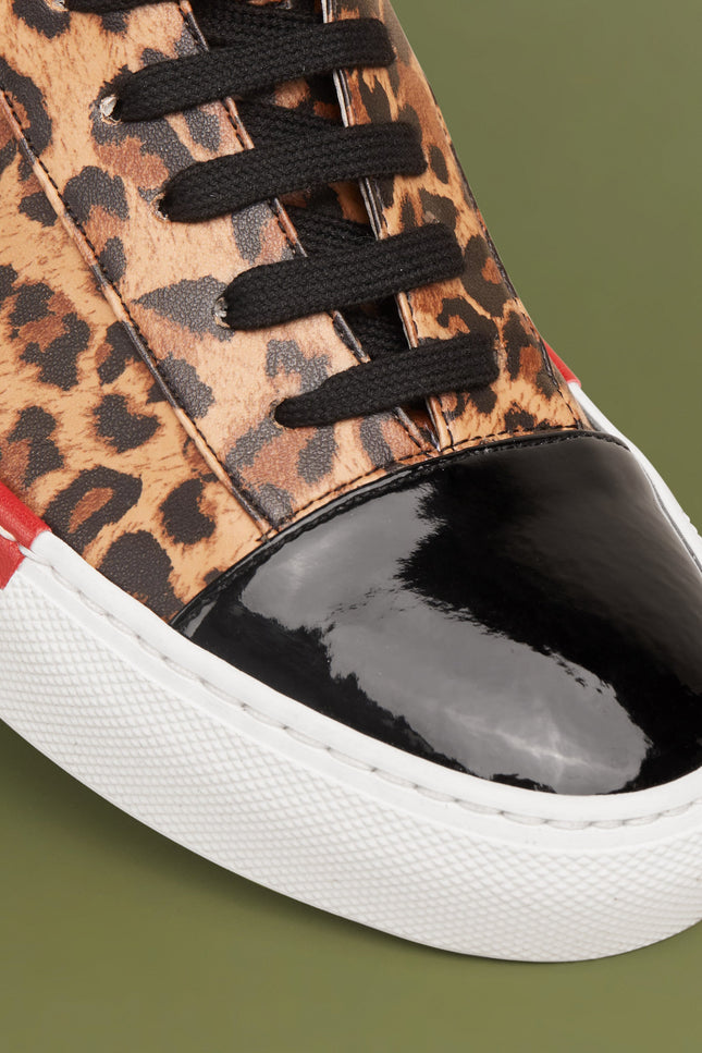 O2 Monde | Sneakers Laurie leopard
