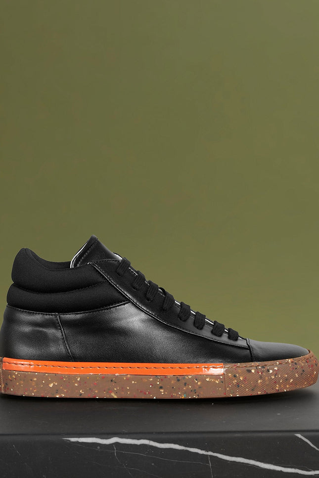 O2 Monde | Laurie Sneakers black velvet