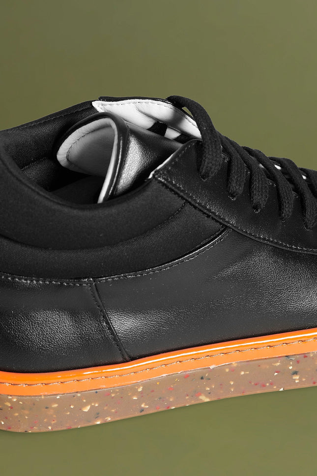 O2 Monde | Laurie Sneakers black velvet