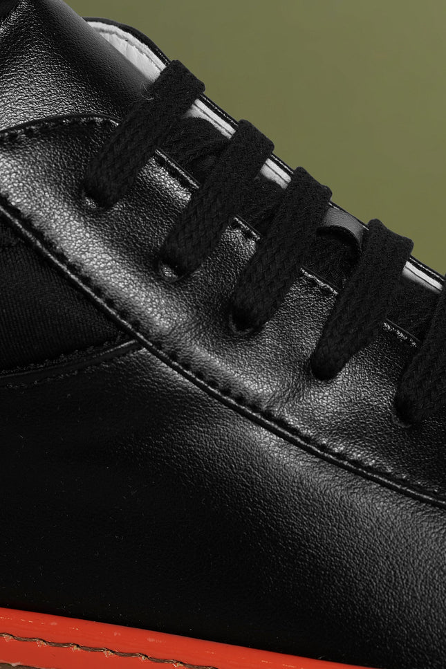 O2 Monde | Laurie Sneakers black velvet