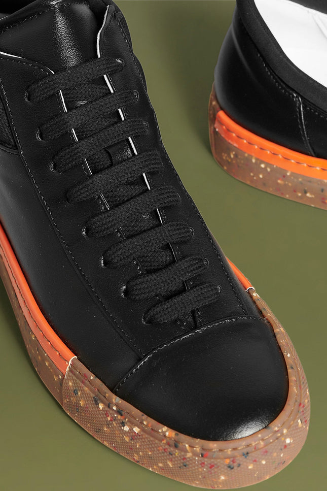 O2 Monde | Laurie Sneakers black velvet