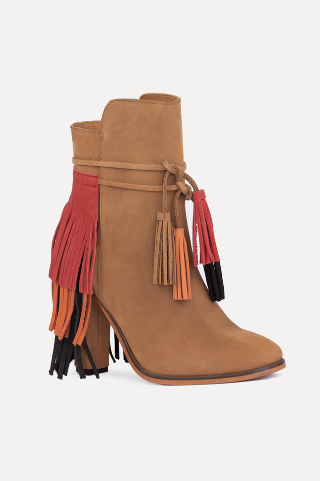 Entrudo | Lazarim High Heel Boots with fringes