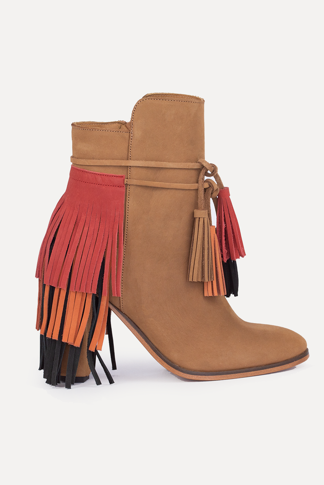 Entrudo | Lazarim High Heel Boots with fringes