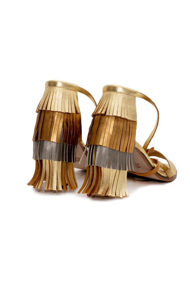 Entrudo | Lazarim Sandals gold & bronze