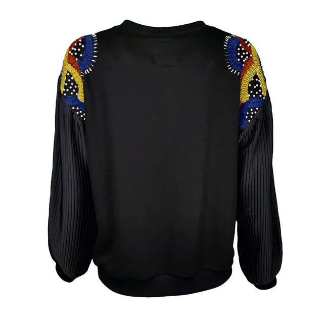 Lalipop Design | Sweatshirt with embroidered shoulders