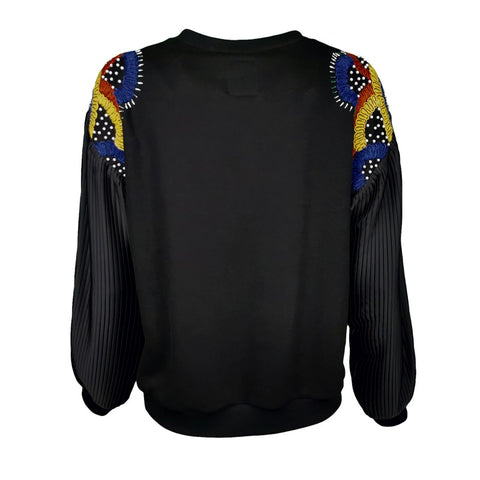 Lalipop Design | Bluza z haftowanymi rękawami 