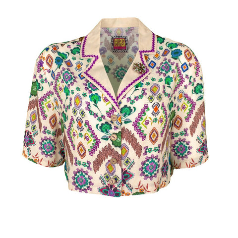 Lalipop Design | Boho Style Crop Shirt