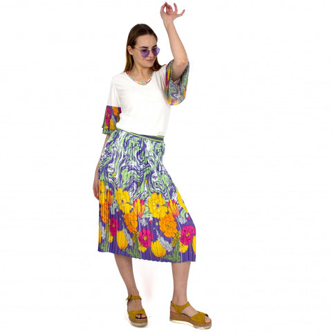 Lalipop Design | Falbaniasta midi spódnica