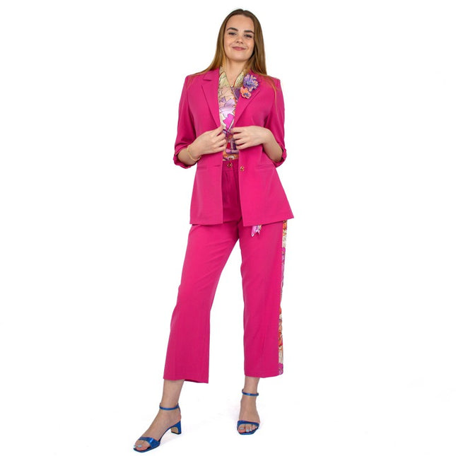 Lalipop Design | Tailored Unlined Blazer fuchsia