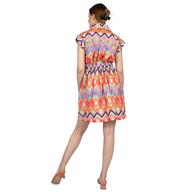 Lalipop Design | Mini dress with zigzag pattern