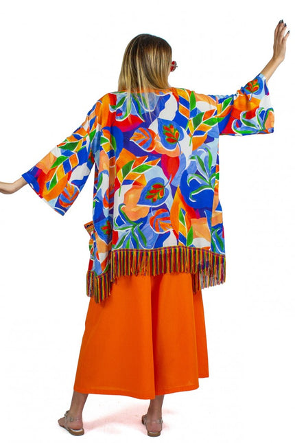 Lalipop Design | Wide Leg Trousers orange