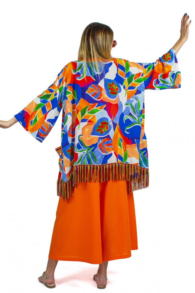 Lalipop Design | Wide Leg Trousers orange