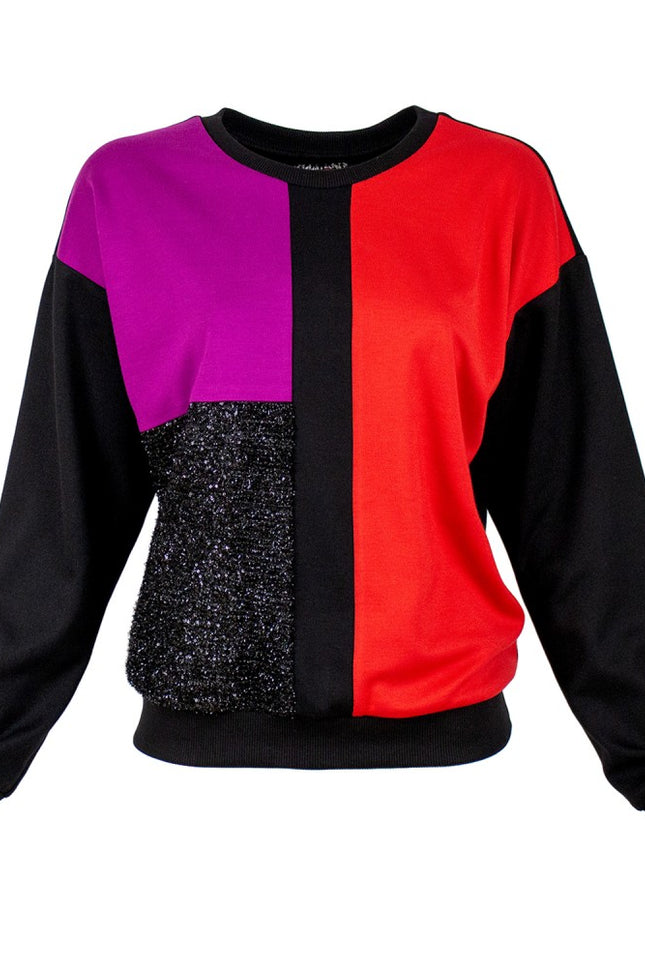 Lalipop Design | Patchwork Sweatshirt