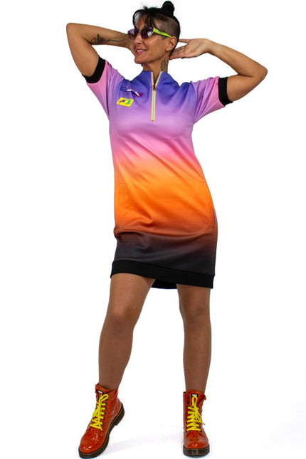 Lalipop Design | Ombre Sweatshirt Mini dress