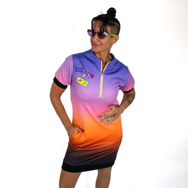 Lalipop Design | Ombre Sweatshirt Mini dress