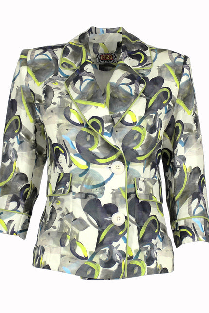 Lalipop Design | Pipe Trimmed Double Breasted Blazer