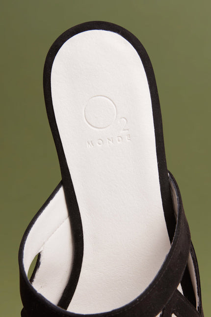 O2 Monde | Leela Slippers black