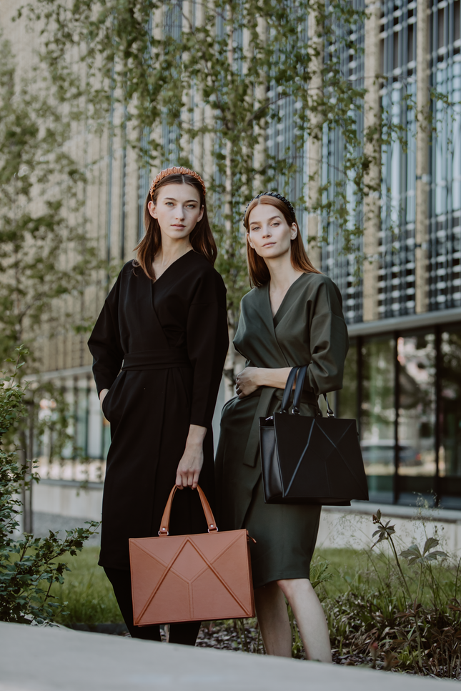 Gerda Retter Design | Facet Shoulder bag for laptop