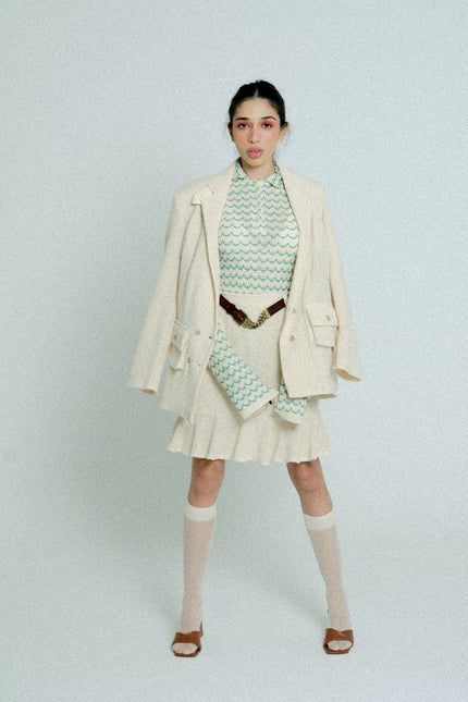 Relax baby be cool | Oversized Blazer sand