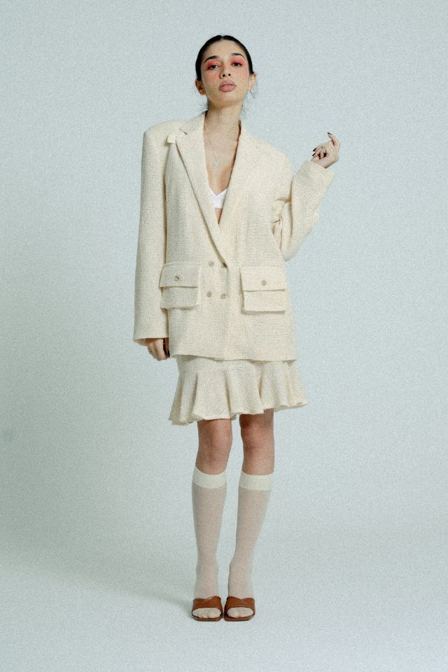 Relax baby be cool | Oversized Blazer sand