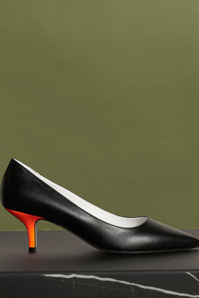 O2 Monde | Lois Heels black velvet