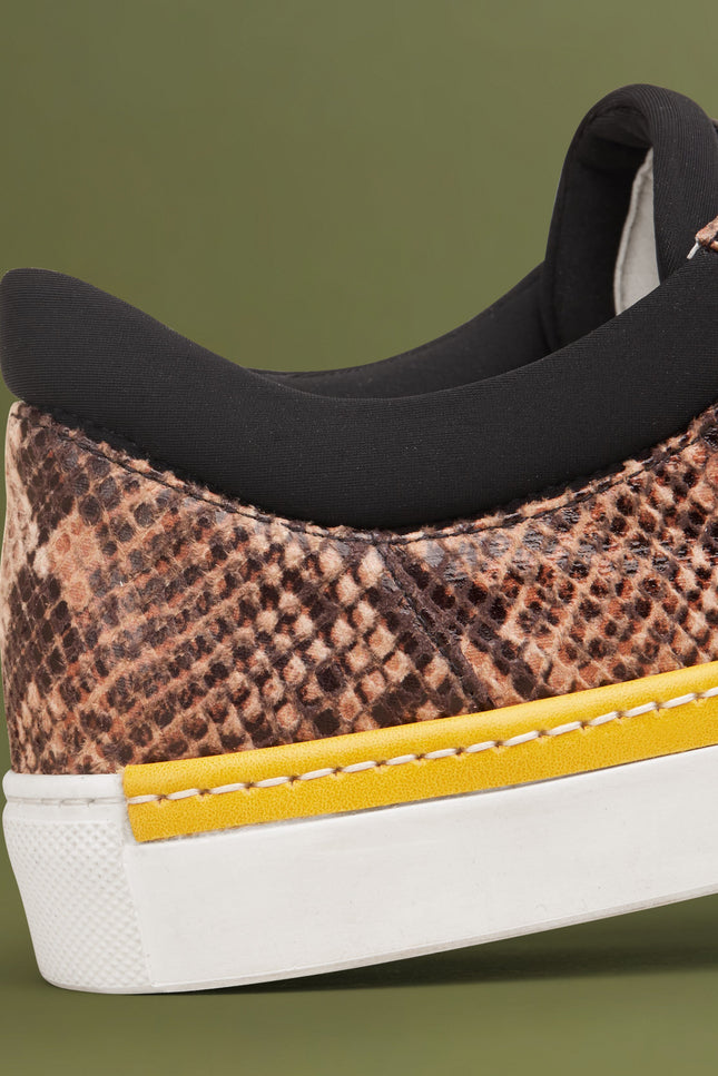 O2 Monde | Luisa Sneakers cuoio