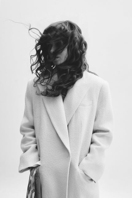BÚDZIKO | COPENHAGEN MILKY WHITE WOOLEN COAT
