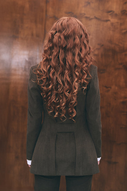 BÚDZIKO | SCARLETT KHAKI FLARED PANTS