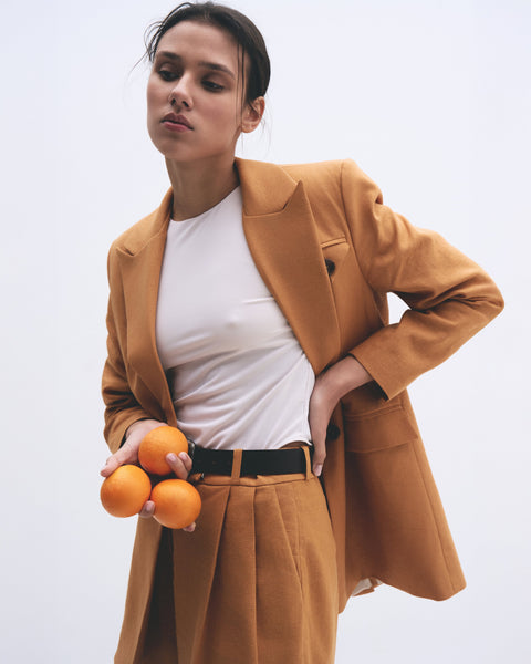 BÚDZIKO | SIENNA LINEN BERMUDA SHORTS