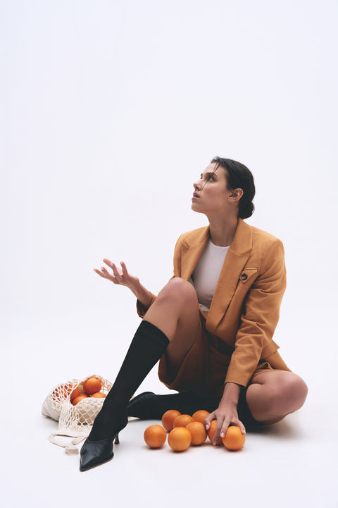 BÚDZIKO | SIENNA LINEN BERMUDA SHORTS