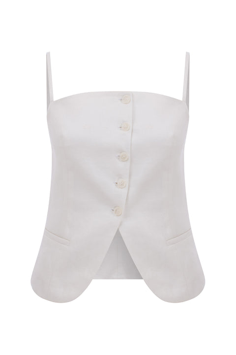 Nazli Ceren | Lniane spodnie Marona