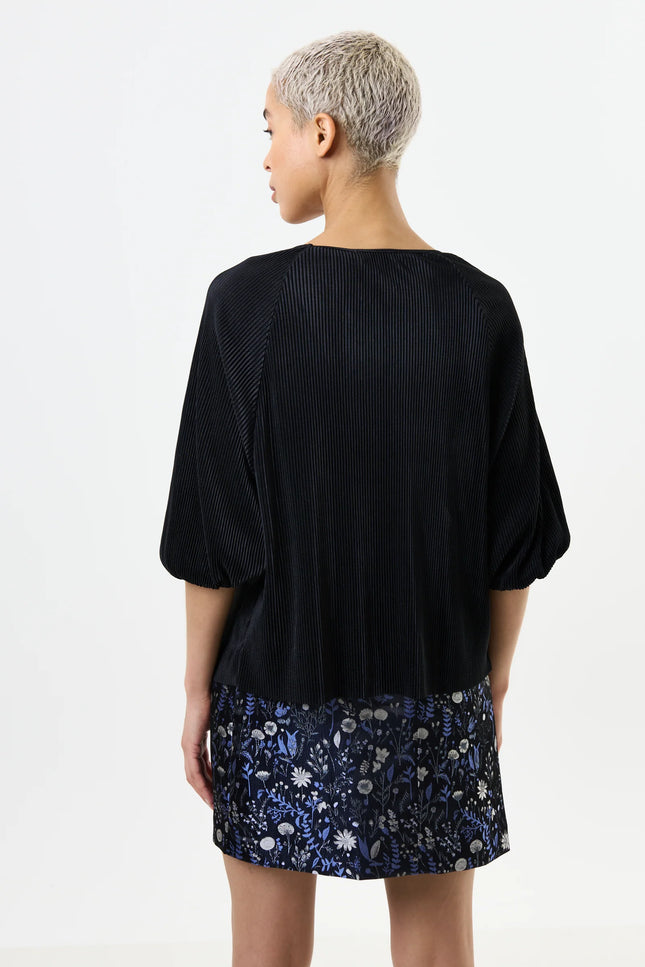 Aubin Magic Forest Jacquard Mini Skirt - Blue - Detail 1