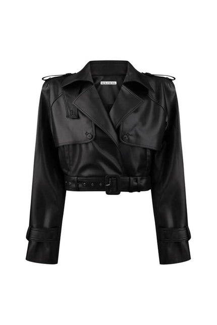 Kolosova | BLACK SHORTED COAT