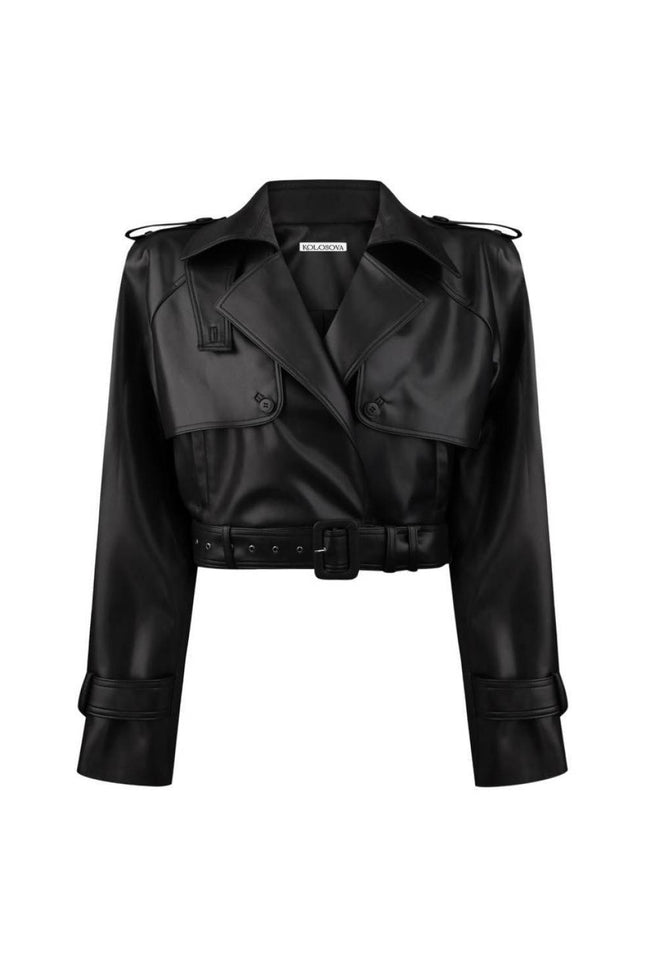 Kolosova | BLACK SHORTED COAT