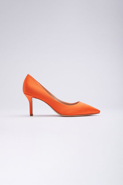 Icy Wong | Silk Mid Pumps
