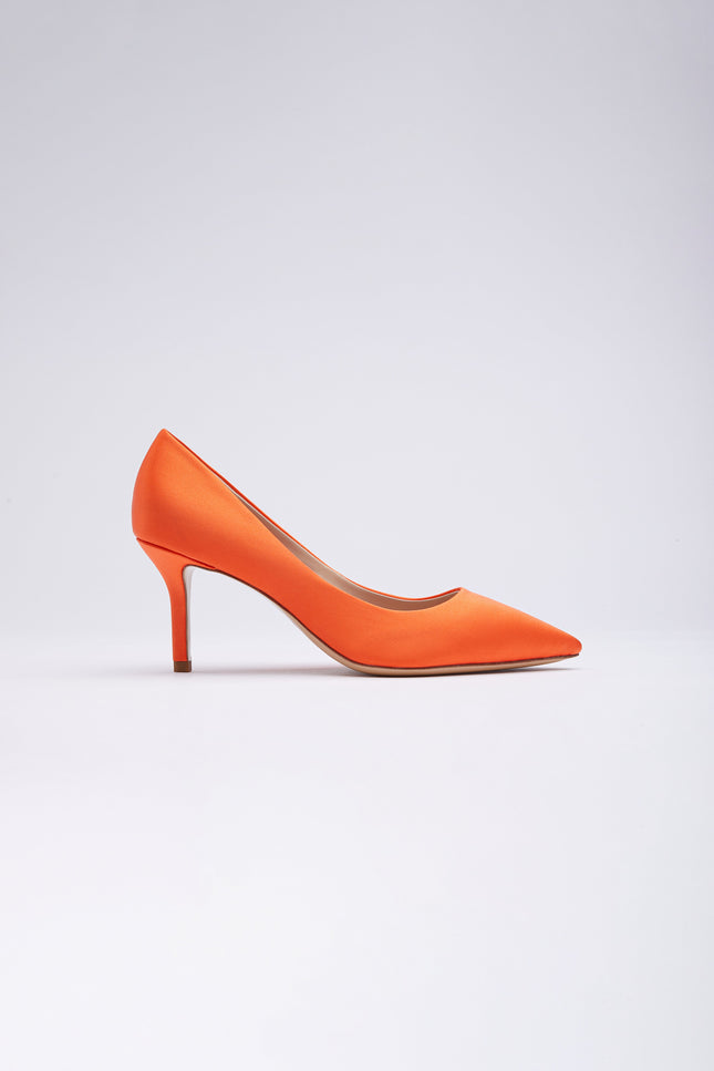 Icy Wong | Silk Mid Pumps