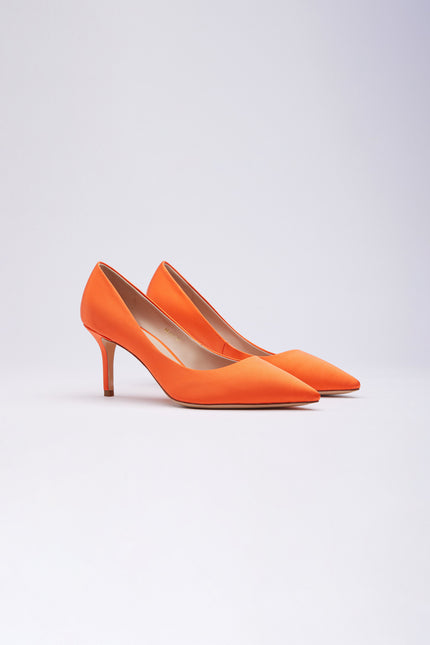 Icy Wong | Silk Mid Pumps