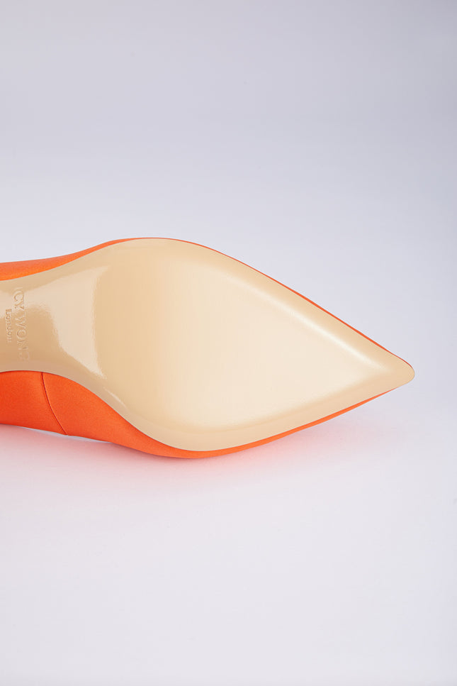 Icy Wong | Silk Mid Pumps