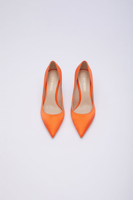 Icy Wong | Silk Mid Pumps