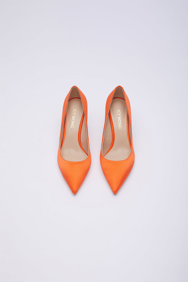 Icy Wong | Silk Mid Pumps