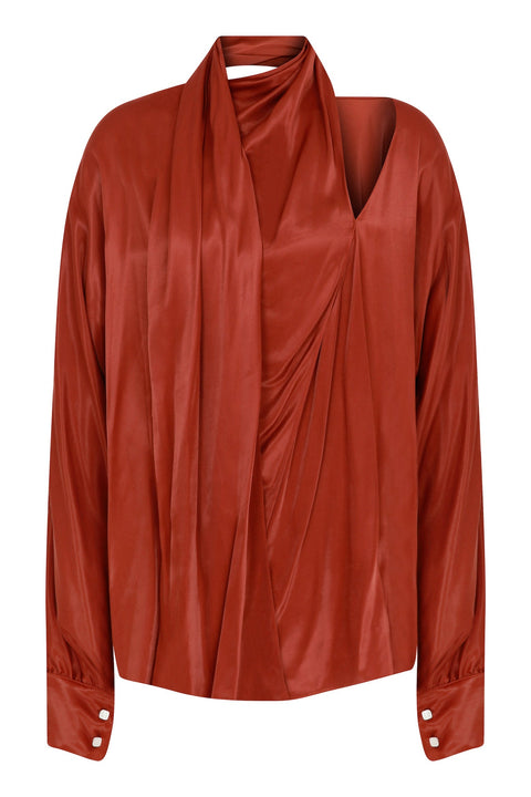 Nazli Ceren | Jill Blouse burgundy