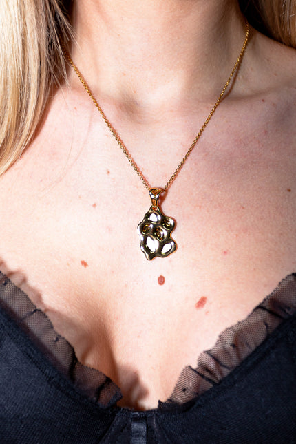 Generazione Zordan | Pendant Siccità 68 Cream Gold