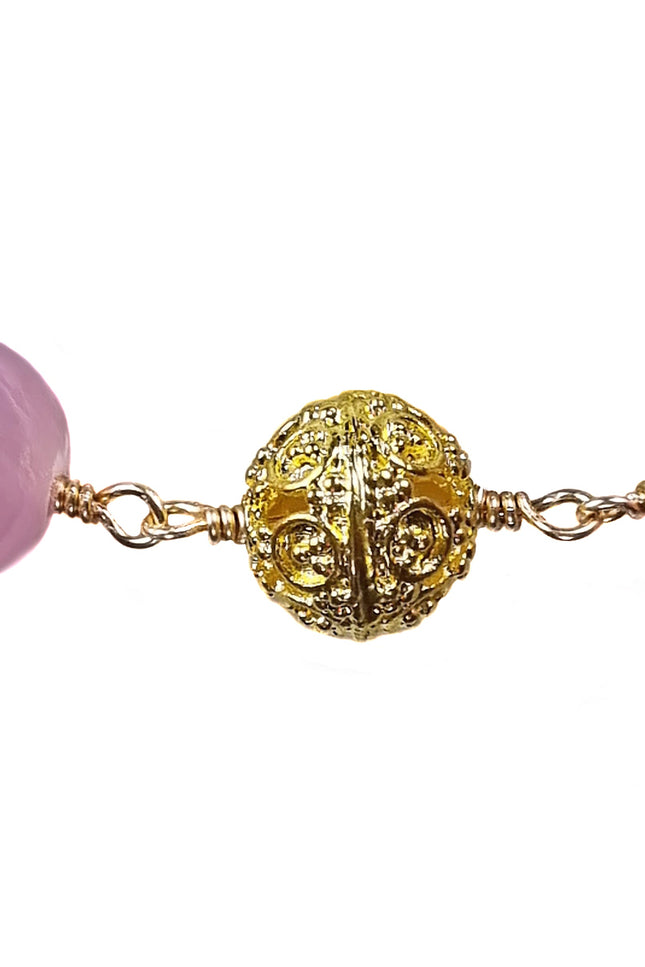 Maria Moyseos | Choker MIRA Gemstone Rose